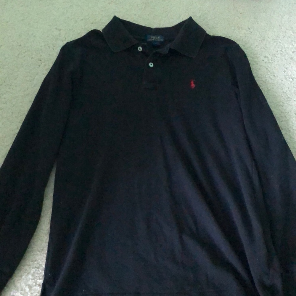 Long sleeve polo
